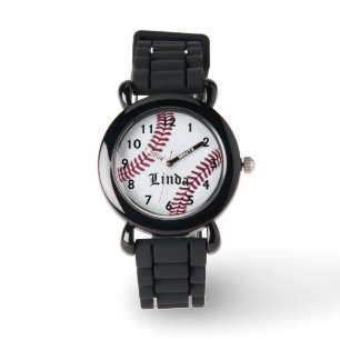 Lindas Baseball-Zeit Armbanduhr