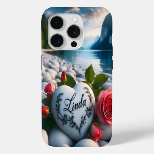 Lindas Herz unter den Bergen Case-Mate iPhone Hülle (Rückseite)