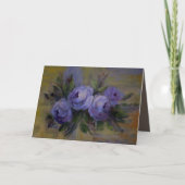 Lindas Rose Dankeskarte (Vorderseite)