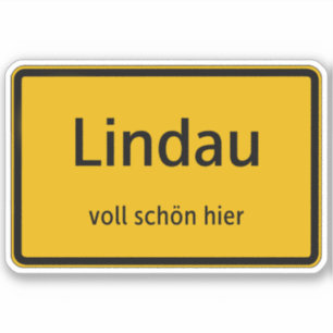 Lindau Aufkleber Sticker Autoaufkleber