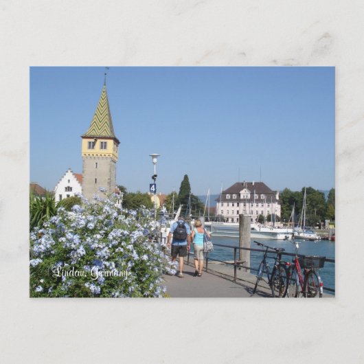 Lindau, Deutschland Postkarte (Vorderseite)