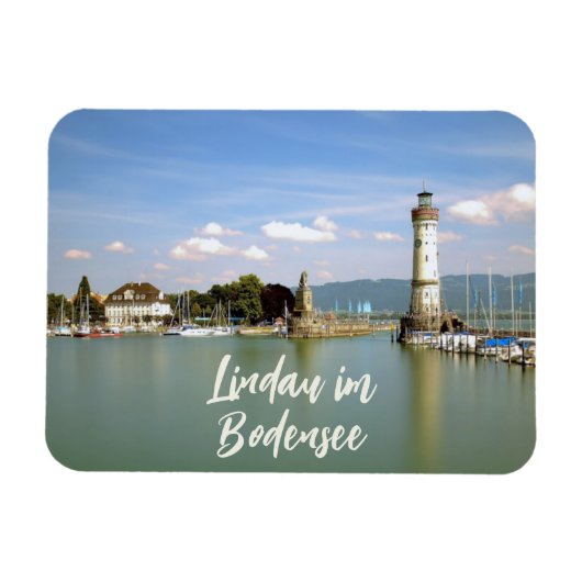 Lindau im Bodensee Deutschland Souvenir Magnet (Horizontal)
