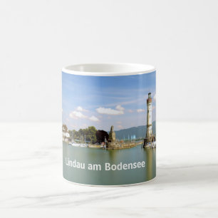 Lindau morgens Bodensee - Andenken-Tasse Kaffeetasse