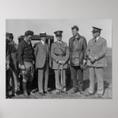 Lindbergh und Wright auf Wright Field Fotografy Poster (Vorne)