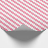 Linde Design Pink Sherbet Geschenkpapier (Ecke)