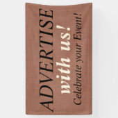 Linde Leinwand nahtlose Muster 2 + Ihre Ideen Banner (Vertikal)