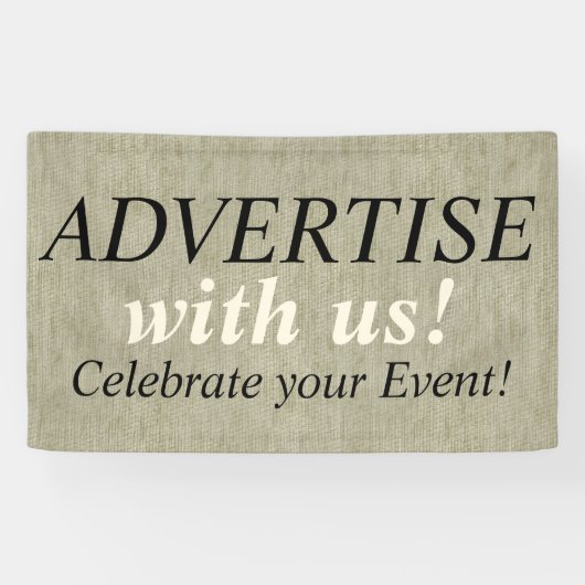 Linde Leinwand nahtlose Muster 3 + Ihre Ideen Banner (Horizontal)