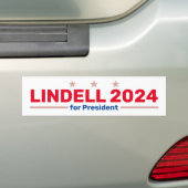 Lindell 2024 Autoaufkleber (Auf Auto)