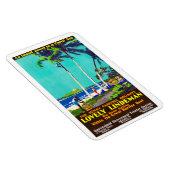 Lindeman Island Poster Flexible Foto Magnet (Rechte Seite)