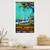 Lindeman Island Vintag australisches Poster (Küche)