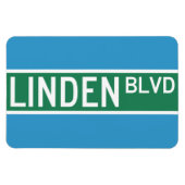 Linden Boulevard Sign Magnet (Horizontal)