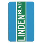 Linden Boulevard Sign Magnet (Vertikal)