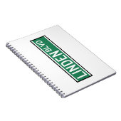 Linden Boulevard Sign Notizblock (Rechte Seite)