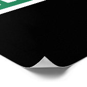 Linden Boulevard Sign Poster (Ecke)