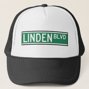 Linden Boulevard Sign Truckerkappe