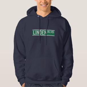 Linden-Boulevard-Zeichen Hoodie