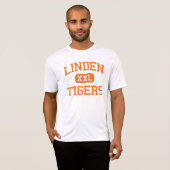Linden - Tiger - Highschool - Linden New-Jersey T-Shirt (Vorne ganz)