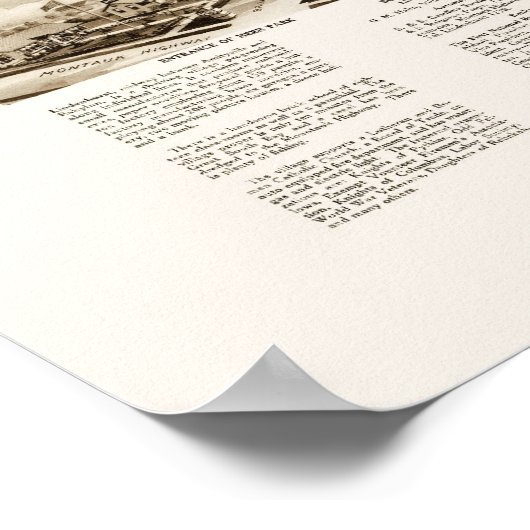 Lindenhurst, NY Panoramic Map - 1926 Poster (Ecke)