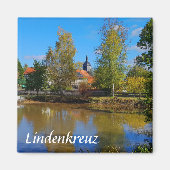 Lindenkreuz in Thüringen Magnet (Vorne)