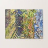 Lindens of Poissy Monet Feine Kunst Puzzle (Horizontal)
