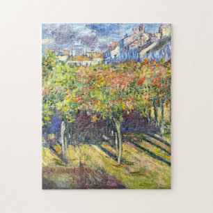 Lindens of Poissy Monet Feine Kunst Puzzle