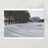 Lindenschnee Postkarte (Vorderseite)