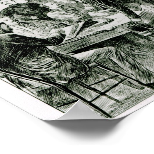 Linderung irischer Not Poster (Ecke)