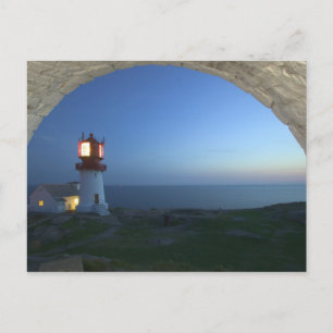 Lindesnes fyr, Norwegens südlichster Punkt Postkarte