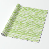 Lindgrün abstrakter Geburtstag Geschenkpapier (Ungerollt)