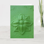 Lindgrün Karte (Vorderseite)