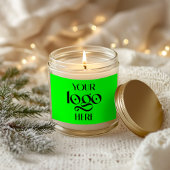 Lindgrün Rechteckiger Aufkleber