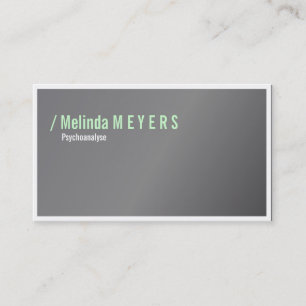 Lindgrün Visitenkarte