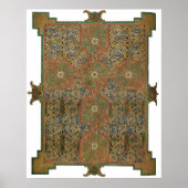 Lindisfarne Celtic Cross Poster (Vorne)