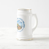 Lindisfarne - Heilige Insel (rd) Bierglas (VorderseiteRechts)