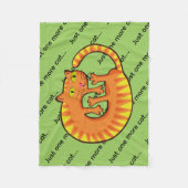 Lindo Gato Fleecedecke (Vorderseite)