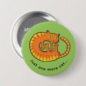 Lindo Gato, gato, gatito Button (Vorne & Hinten)