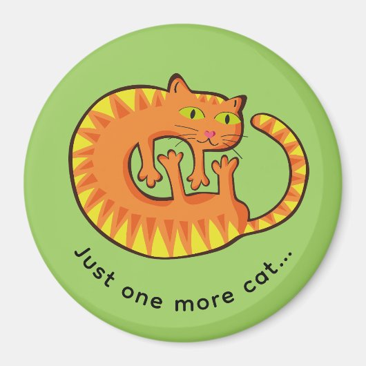 Lindo Gato, gato, gatito Magnet (Vorne)