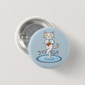 Lindo Gato yoga Button (Vorne & Hinten)