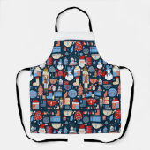 lindo patrón de Navidad Schürze (Vorderseite)