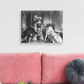 Lindor-Brief Leinwanddruck (Insitu (Wohnzimmer))