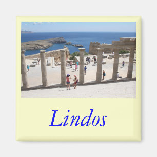 Lindos Acropolis Magnet