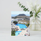 Lindos Gardens Postkarte (Stehend Vorderseite)
