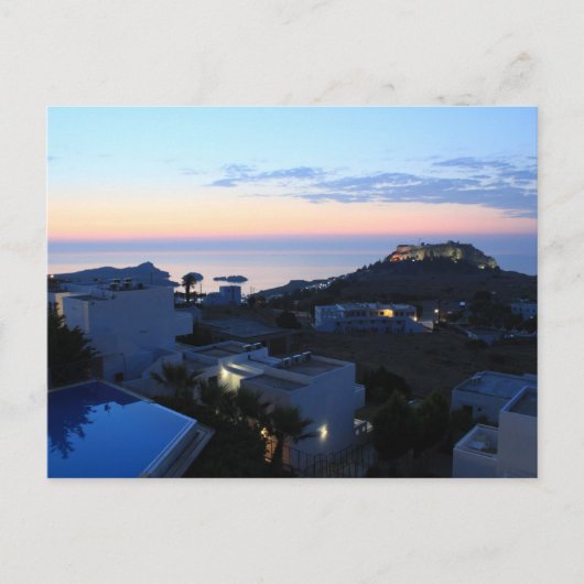 Lindos Gardens Postkarte (Vorderseite)