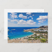 Lindos in Rhodos, Griechenland Postkarte (Vorne/Hinten)