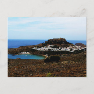 Lindos, Rhodos, Griechenland Postkarte