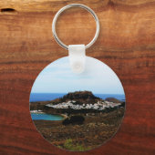 Lindos, Rhodos, Griechenland Schlüsselanhänger (Vorderseite)