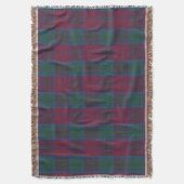 Lindsay A Original Scottish Tartan Decke (Vorderseite Vertikal)