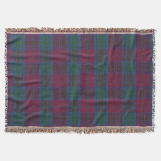 Lindsay A Original Scottish Tartan Decke (Vorderseite)