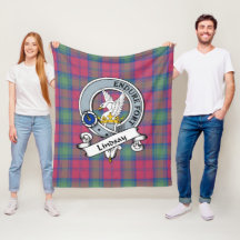 Lindsay Ancient Clan Abzeichen Tartan Kariert