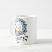 Lindsay-Clan-Abzeichen Kaffeetasse (Vorderseite Links)